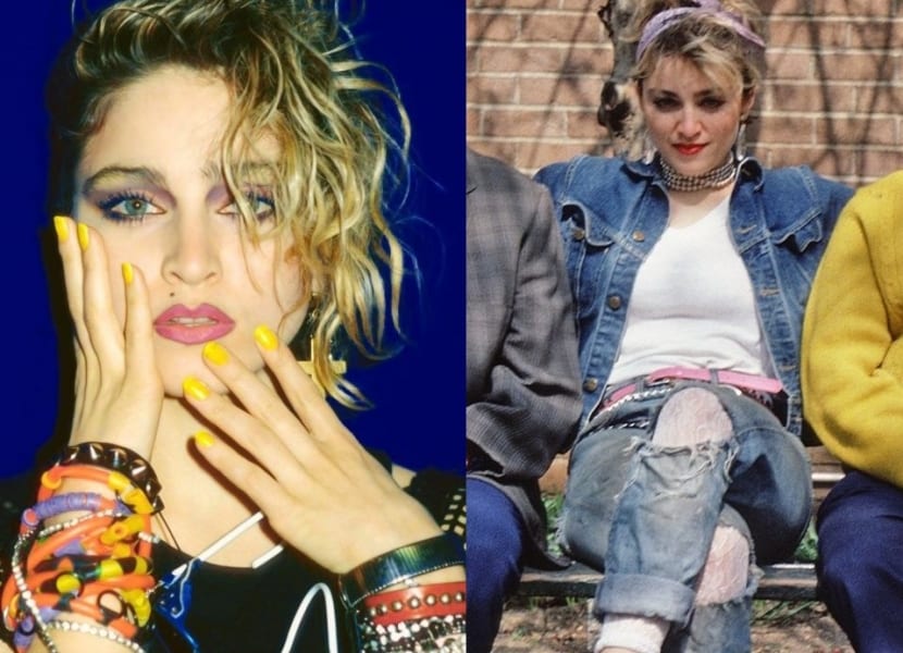 Madonna en la década de los 80